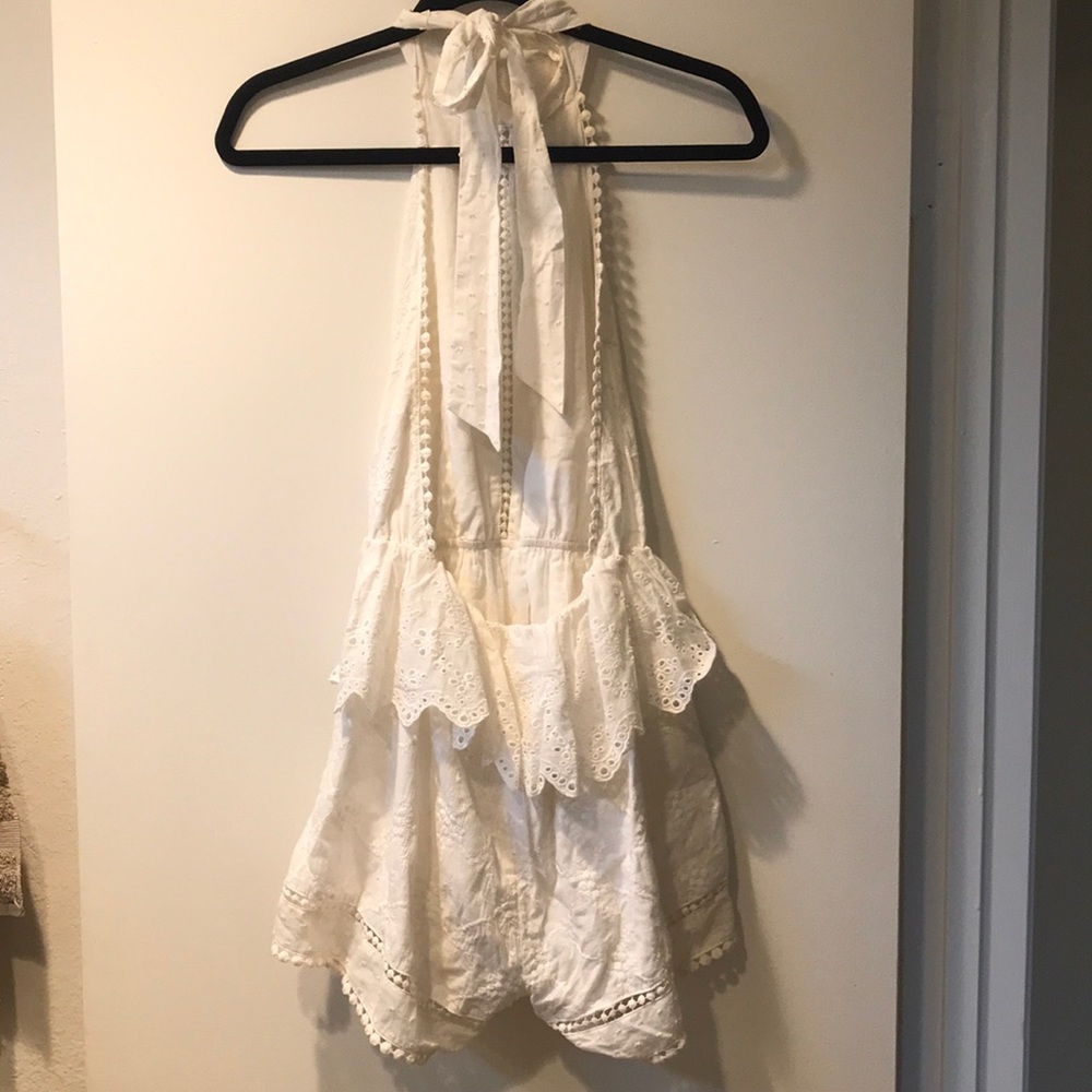 Halter Ruffle Romper K2 - Picture 4 of 5